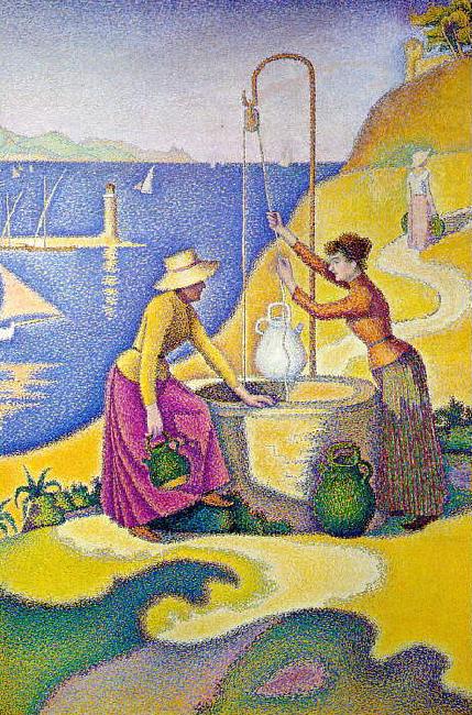 Paul Signac Women at the Well china oil painting image